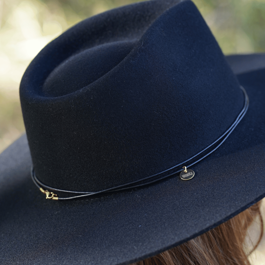 Cadena Hutband - Leder Hutband für Damenhut - Fedora - Western - Boater Hut für Frauen - Nimanita Hats & Accessoires