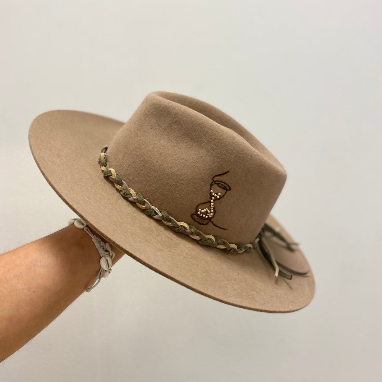 Hut Personalisierung_ Nimanita Hats for strong women - Personalisierung von Hut Model Puebla