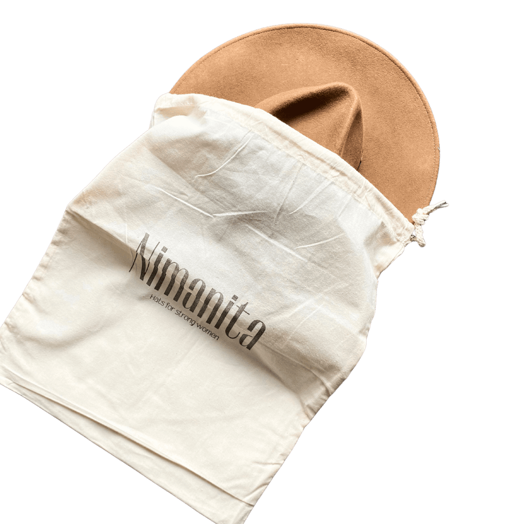 Hut Staubbeutel zur Aufbewahrung von Damenhüten - Nimanita Hats & Accessoires - Hüte für Frauen