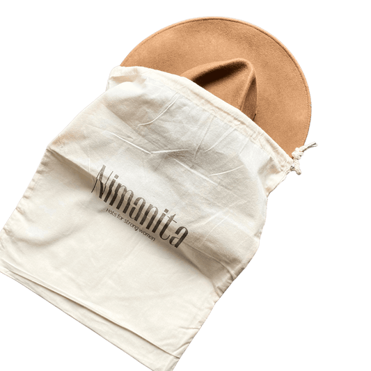 Hut Staubbeutel zur Aufbewahrung von Damenhüten - Nimanita Hats & Accessoires - Hüte für Frauen
