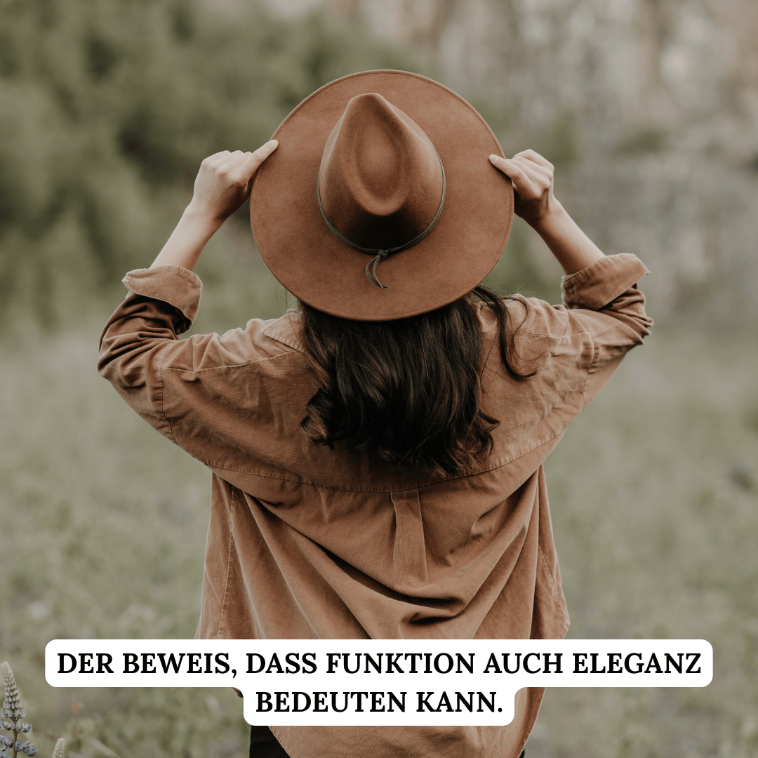 Palenque No.02 | Brauner Fedora - Travel Collection - faltbar & wasserabweisend - breite Krempe_ Hut für Frauen | Nimanita Hats & Accessoires | Hüte für Frauen_ Credit Nora Rahel Photography