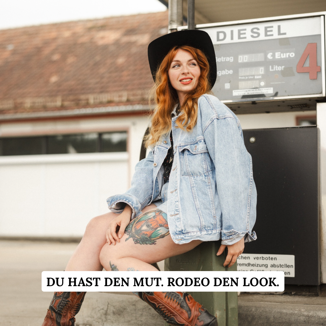 Rodeo - schwarzer Western Hut für Frauen - premium Wollfilz Cattleman Hut für Frauen - Nimanita Hats & Accessoires - Hüte für Frauen_