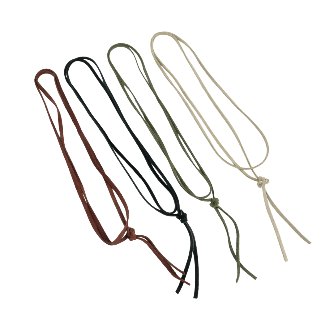 Doppel Wildleder Hutband, Hutbänder - Nimanita Hats & Accessoires - Hüte für Frauen