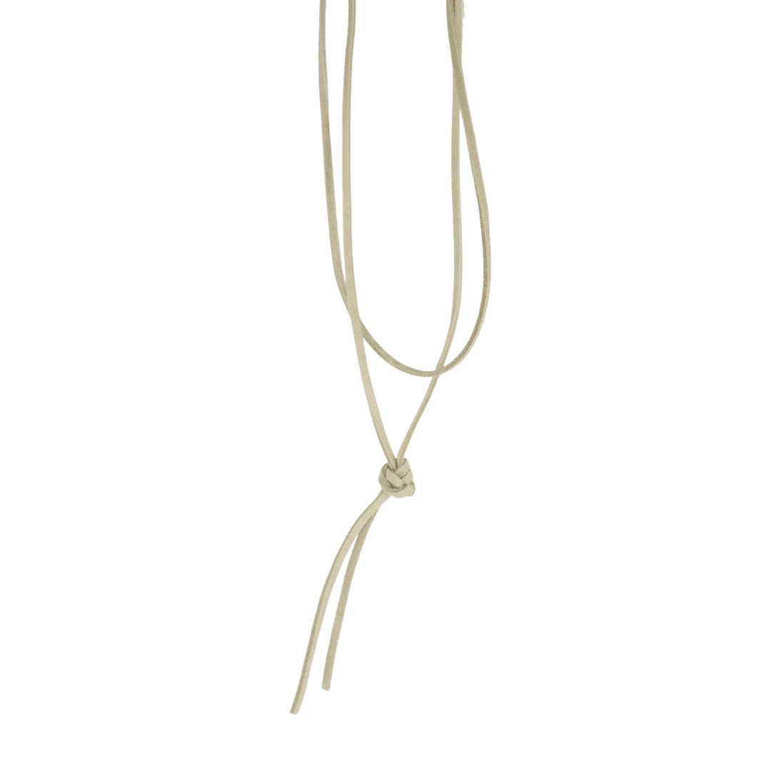 Doppel Wildleder Hutband beige - Nimanita Hats & Accessoires - Hüte für Frauen