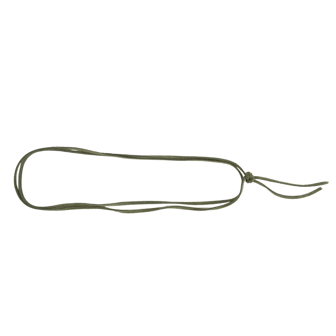 Doppel Wildleder Hutband grün / matcha- Nimanita Hats & Accessoires - Hüte für Frauen
