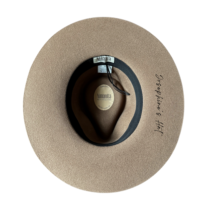 Hut Namensgravur Nimanita Hats & Accessoires - Hüte für Frauen - Personalisierung Gravur des Namens unter Hut Krempe 1