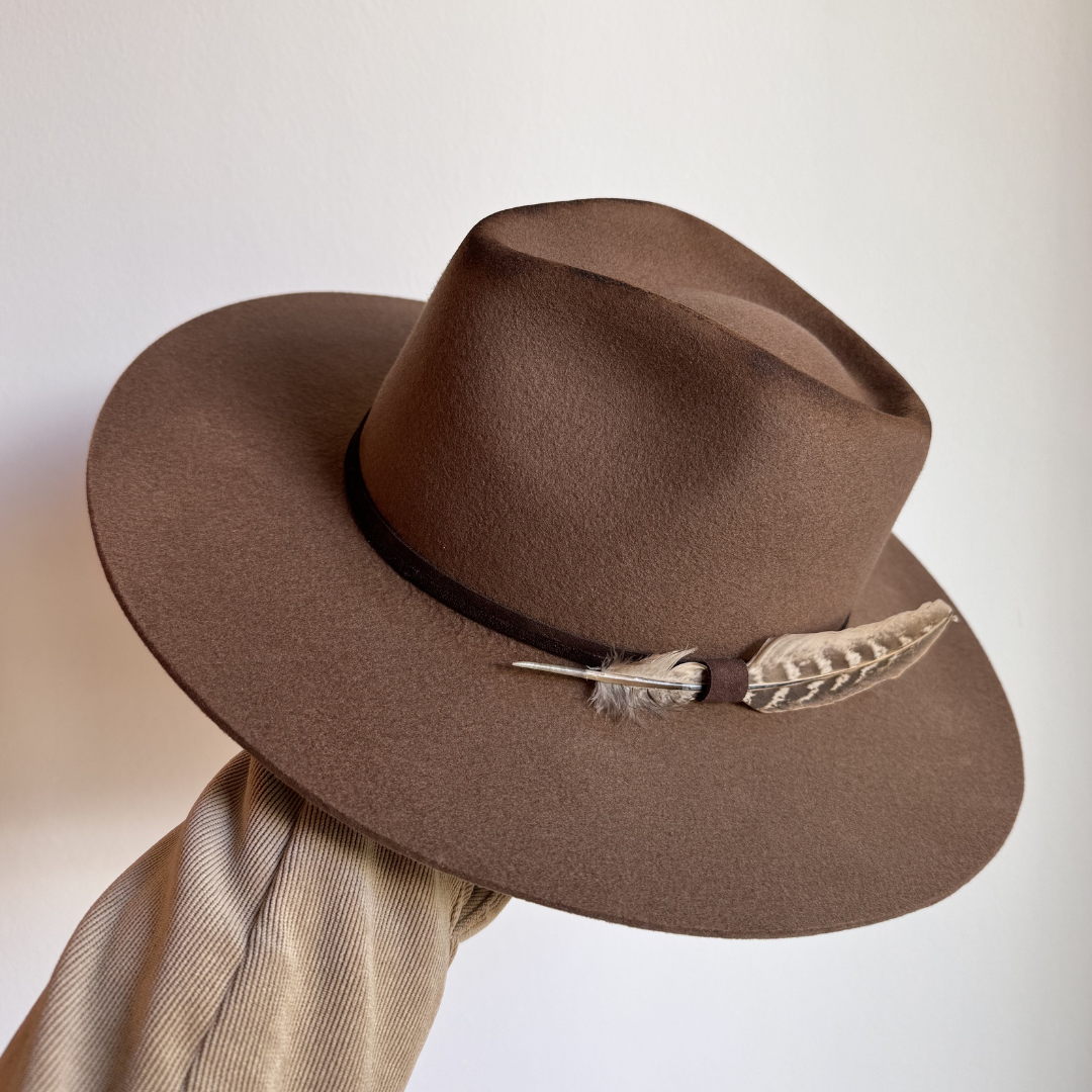 Personalisierter Fedora Hut für Frauen mit Gravur - Nimanita Hats - Hats for women
