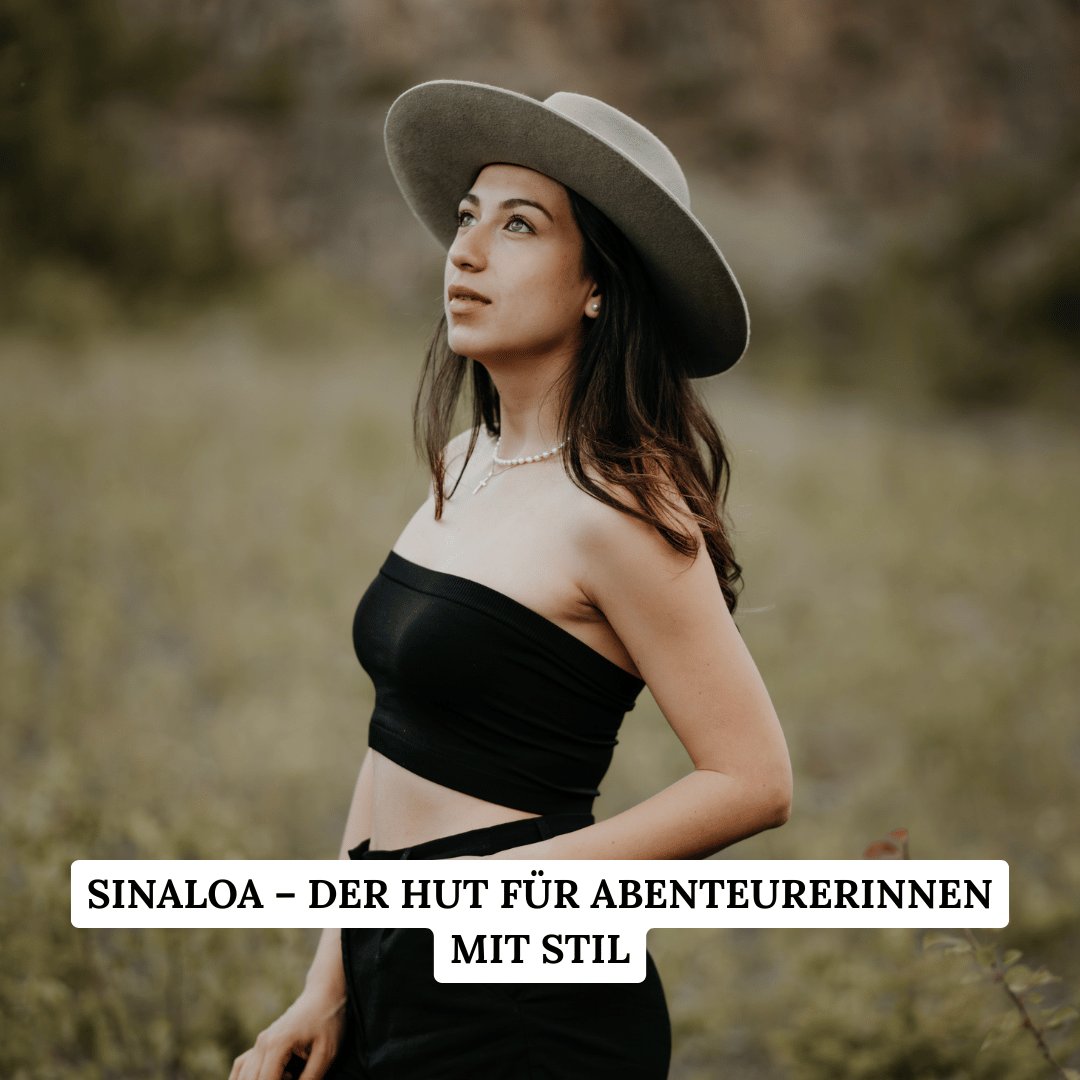 Sinaloa | Fedora Hut für Frauen in der Farbe Safari - Fedora Damenhut mit breiter und steifer Krempe - Nimanita Hats &Accessoires - Hats for strong women - Hüte für Frauen - heller Fedora Hut - 