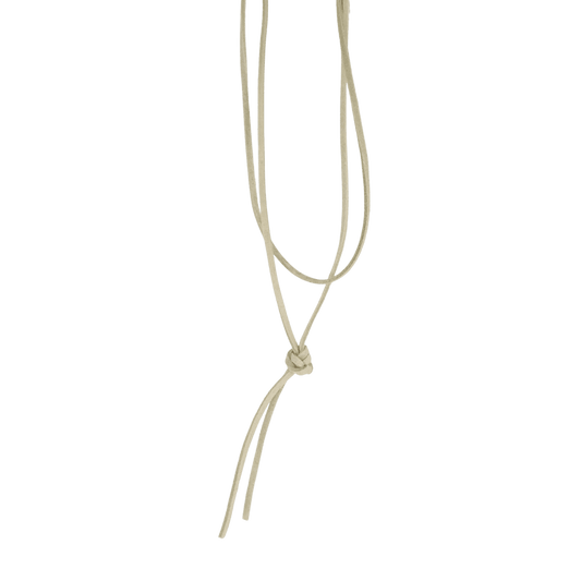 Doppel Wildleder Hutband beige - Nimanita Hats & Accessoires - Hüte für Frauen